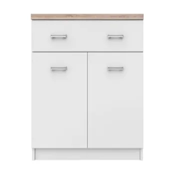 Komoda ARTEN (NANO Systems s.r.o.) Komoda TOP MIX-2D1S-60 (Dub sonoma/bílá)