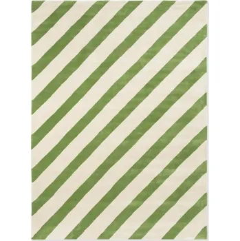 Koberec Pruhovaný vlněný koberec Harlequin Paper Straw peridot 144317 Brink & Campman Varianta: 140x200
