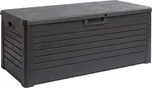Toomax FLORIDA zahradní plastový úložný box 550 L - grafit