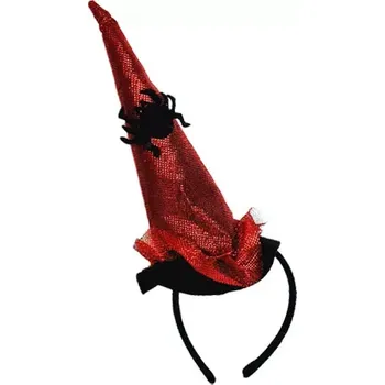 Čelenka Párty čelenka Halloween - klobouk čarodějnice