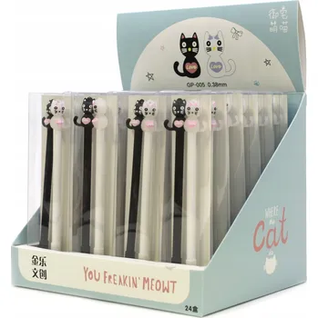 Gelová propiska černé