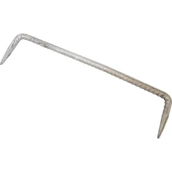 Tesařské kování Toptrade Profi Tools Toptrade Kramle 12x32cm pozink 600613