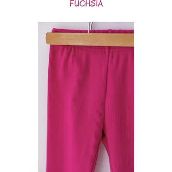 Dívčí legíny Lily Grey fuchsiové velikost: 110