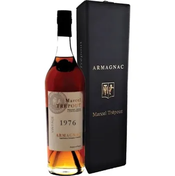 Víno Archivní alkohol 1976 Armagnac Vintage v dárkové krabičce, Marcel Trepout, 0,70l Marcel Trépout