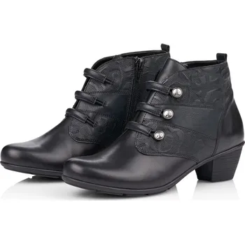 Dámská zimní obuv Dámská kožená kotníková obuv R7577 Rieker černá Barva: schwarz, Velikost: 37