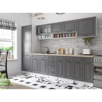 Kuchyňská linka Kuchyňská linka BIRGID 300cm Volba barvy