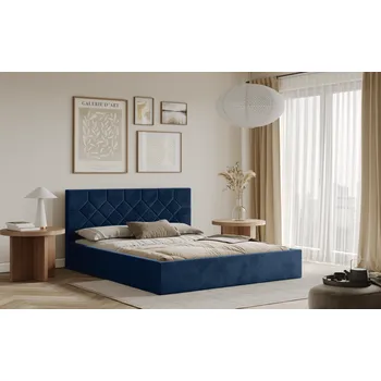 Postel Postel MARSALA 120x200 modrá s úložným prostorem