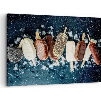 Obraz Foto obraz na plátně canvas 100x70 zmrzlina cukrárna ložnice na zeď velký