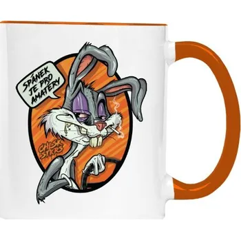 Hrnek malý barevný s potiskem Spánek je pro amatéry - stylový hrnek