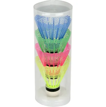 Badmintonový košíček LERKO Badmintonové míčky Hobby Color 4 ks