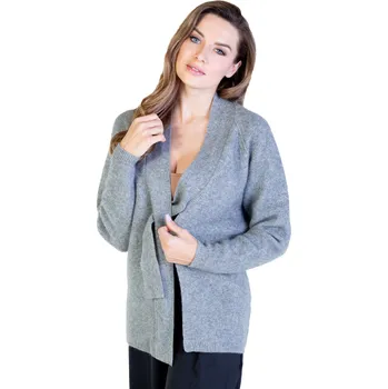 Dámský svetr Duuree.cz Kašmírový Kardigan Elizabeth Barva: Šedá, Velikost: L