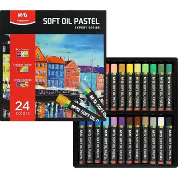 Olejové pastely řady M&G Expert - sada 24 kusů