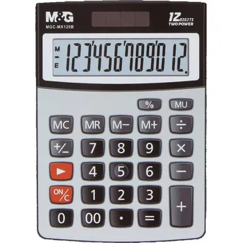 Kalkulačka Stolní kalkulačka M&G MGC-120B, 12 číslic