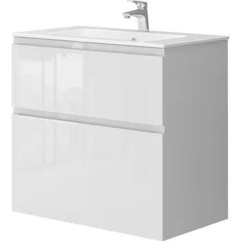 Koupelnový nábytek Lavedo Ester 80 White koupelnová skříňka s umyvadlem