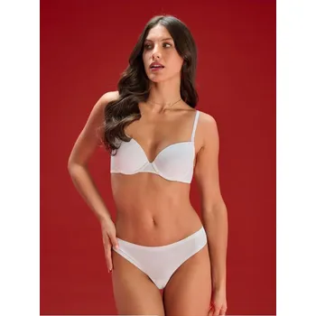 Dámské tričko Sinsay - Sada 2 tang - bílá - 579AP-00X - 579AP-00X-S