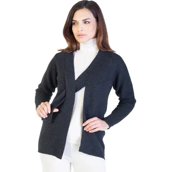 Dámský svetr Duuree.cz Kašmírový Kardigan Elizabeth Barva: Antracit, Velikost: S