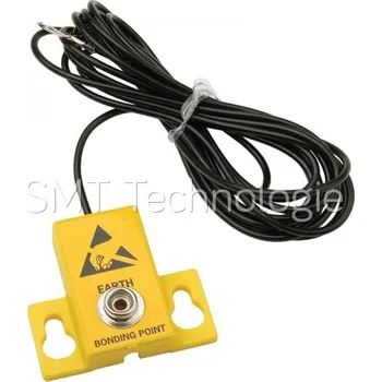 ESD Uzemňovací box, 1 x 10mm patent/očko, 1MΩ rezistor, 231405 - 100105270