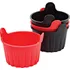 Příslušenství pro fritézu Koš do horkovzdušné fritézy 8 x 5 cm 4 ks černý/červený