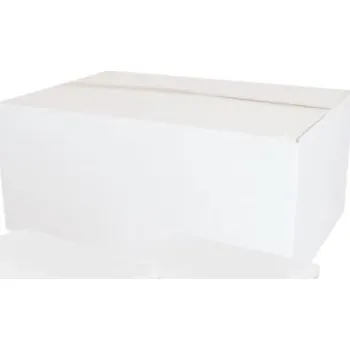 Papírový ručník Skládané ručníky Primasoft - 2vrstvé, bílé, 20 x 200 ks