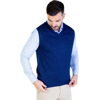 Pánská vesta Duuree.cz Vesta z ovčí vlny Tapio Barva: Modrá, Velikost: M