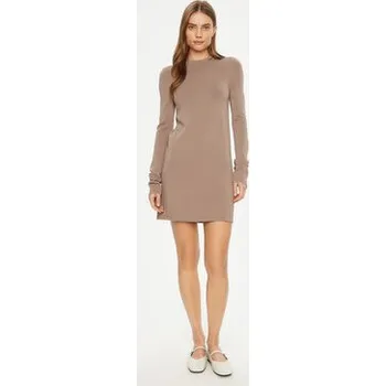 Dámské šaty Calvin Klein Jeans Každodenní šaty Smooth J20J224831 Béžová Slim Fit XXL