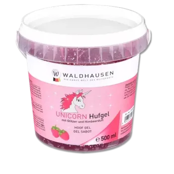 Kosmetika pro koně Gel na kopyta Waldhausen glitter pink 500ml