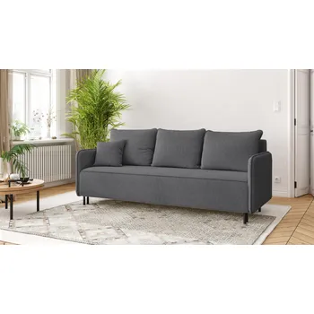 Pohovka Pohovka AMORI - tmavěšedá - manšestr - LINCOLN 90