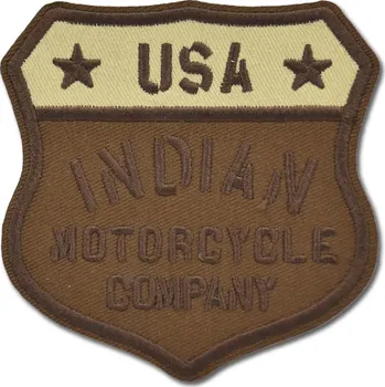 Nášivka Moto nášivka Indian Motorcycle Company Shield 9 cm x 9 cm