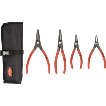 Ruční nářadí Sada kleští na pojistné kroužky 4x rovné Knipex 00 19 57