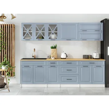 Kuchyňská linka Kuchyňská linka TURID 260cm - Denim