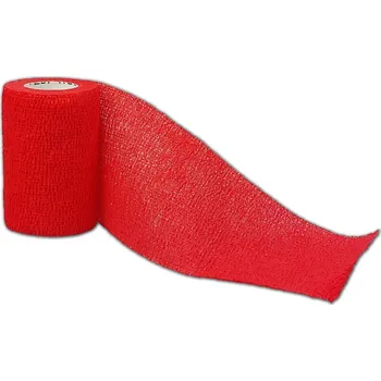 Tejpovací páska TEJPY.cz Tejp fotbalový - kohezivní obvaz Barva: červená