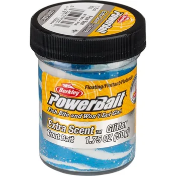 Návnadová pasta a těsto Berkley Těsto Na Pstruhy Troutbait Swirls - Polar Bear 50 g