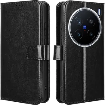Pouzdro na mobilní telefon TVC WalletCase vivo X200 Pro 5G Barva: Černá