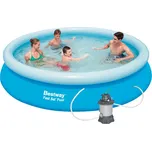 Bestway 57273PFS Bazén Fast Set 3,66 x 0,76 m s pískovou filtrací STANDARD EVO 3596 l/hod