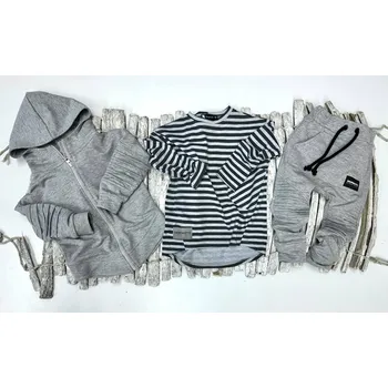 Jogger tepláky Despacito světle šedé velikost: 98