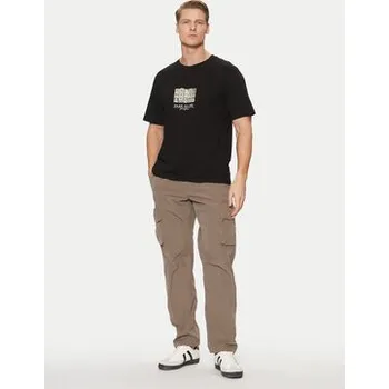 Pánské tričko Jack & Jones T-Shirt Boston 12273400 Černá Relaxed Fit S