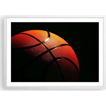 Obraz Plakát v bílém rámu do obýváku ložnice 70x50 sport moderní obraz