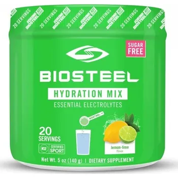 Iontový nápoj Biosteel Lemon Lime Hydration Sports Drink (140g) Biosteel