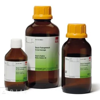 Hnojivo BOUINOVO FIXAČNÍ ČINIDLO (Popis: BOUINOVO FIXAČNÍ ČINIDLO, pro histologii, Balení: 250 ml)