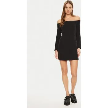 Dámské šaty Calvin Klein Jeans Každodenní šaty J20J225020 Černá Slim Fit M