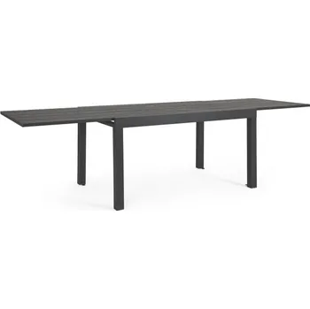 Zahradní stůl BIZZOTTO Rozkládací zahradní stůl CLIV antracit 135/270x90 cm
