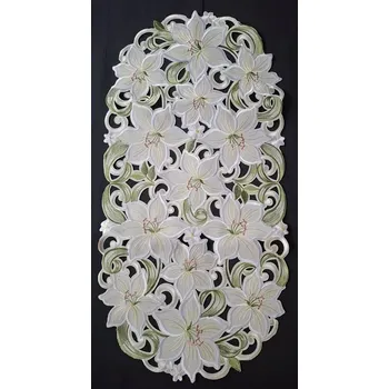 ubrus UBRUS vyšívaný 75 x 35 LILIE