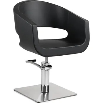 Křeslo Xanitalia Křeslo HAIR STYLO hydraulika s brzdou, koženka černá Báze: Čtverec