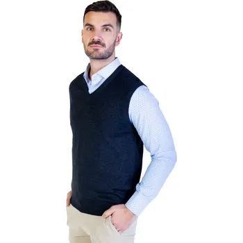 Pánská vesta Duuree.cz Vesta z ovčí vlny Tapio Barva: Černá, Velikost: XL