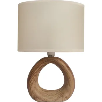 Lampička Stolní lampa GOLF E14 Walnut