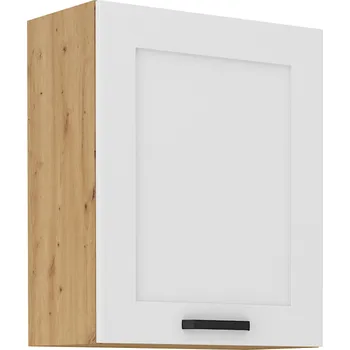 Kuchyňská skříňka Horní skříňka, bílá/dub artisan, LULA 60 G-72 1F