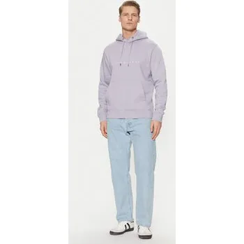 Pánská mikina Jack & Jones Mikina Star 12233972 Fialová Relaxed Fit M