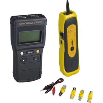 Síťový kabel XtendLan Tester UTP, svět.a zvuk bezkontaktní detekce, detekce délky do 300m, LANTESTLCD75-SONDA LANTESTLCD75-SONDA