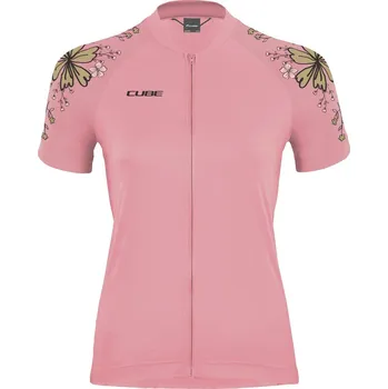 cyklistický dres Cyklistické dresy Cube ATX Jersey Full Zip CMPT W XS