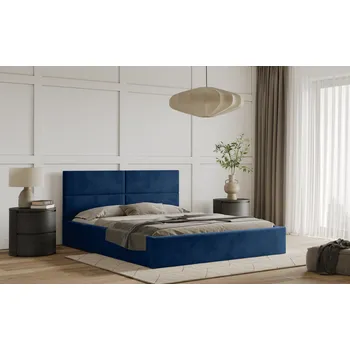Postel Postel WASTO 160x200 modrá s úložným prostorem
